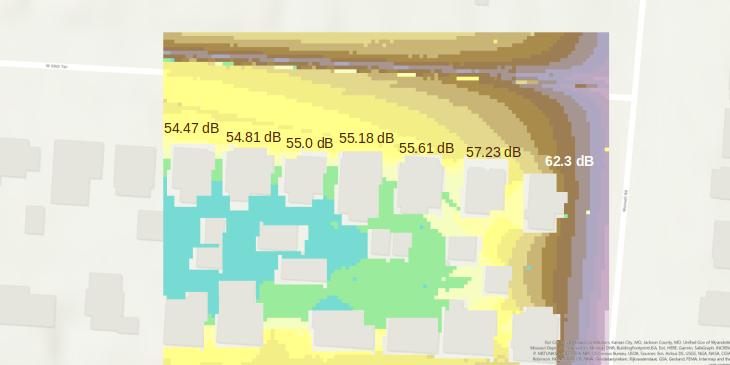 120m noise map