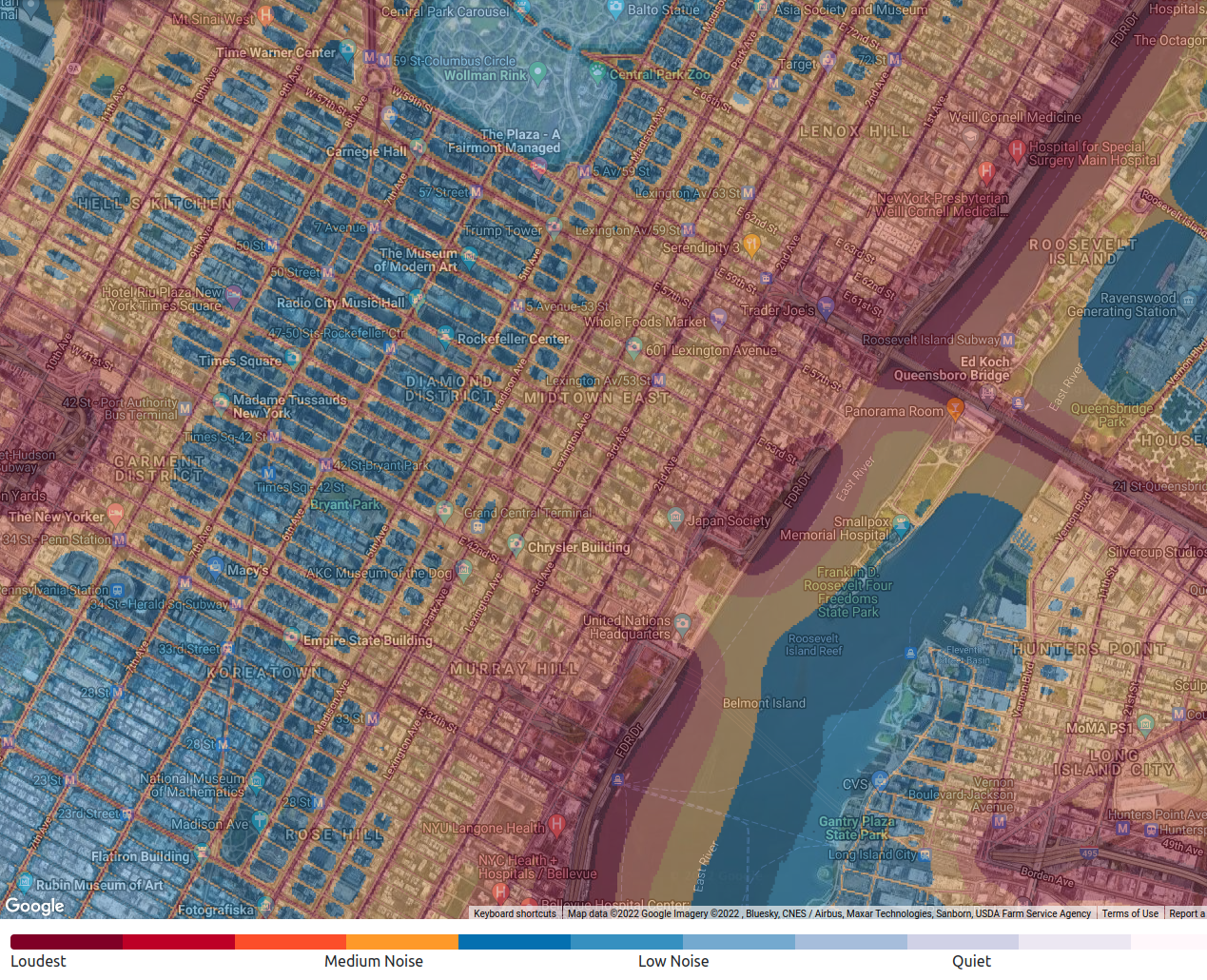 1600m noise map